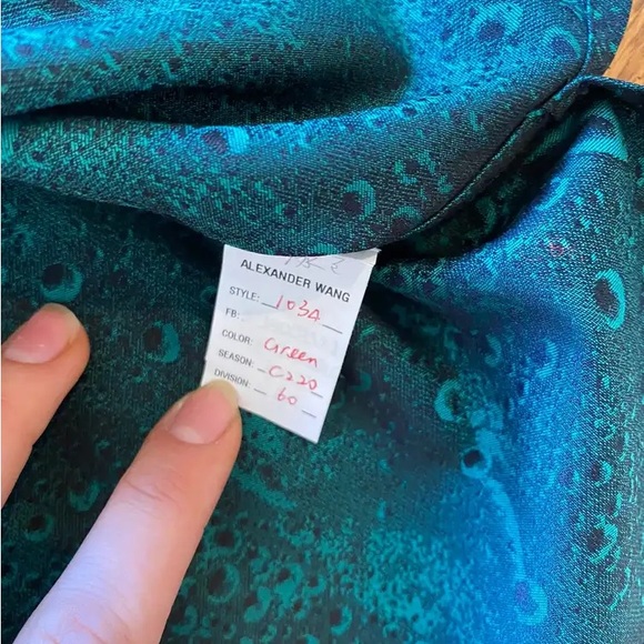 Alexander Wang Short Sleeve Button Up - Picture 3 of 8